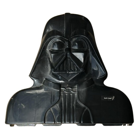 Vintage Star Wars Darth Vader carry case with good clips and stickers