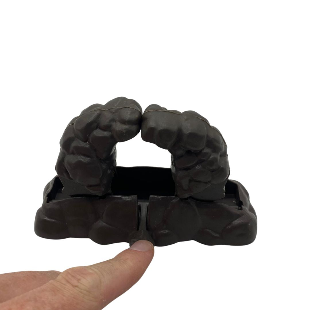 Dino Riders Deinonychus Rulon rock trap part working 89