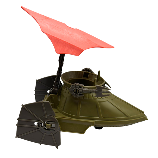 Vintage Star Wars One Man Sail Skiff Mini Rig Vehicle Complete 84
