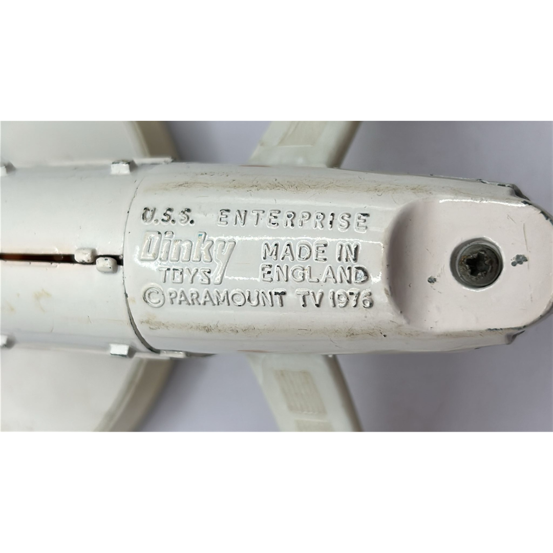 Dinky Star Trek U.S.S. Enterprise with original shuttle 1976 131F