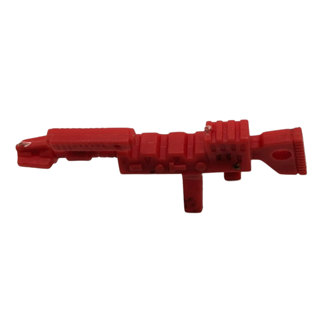 Dino Riders Rulon weapon, red gun, series 2