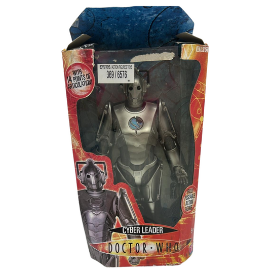 Doctor Who Cyber Leader figure in opened box 443