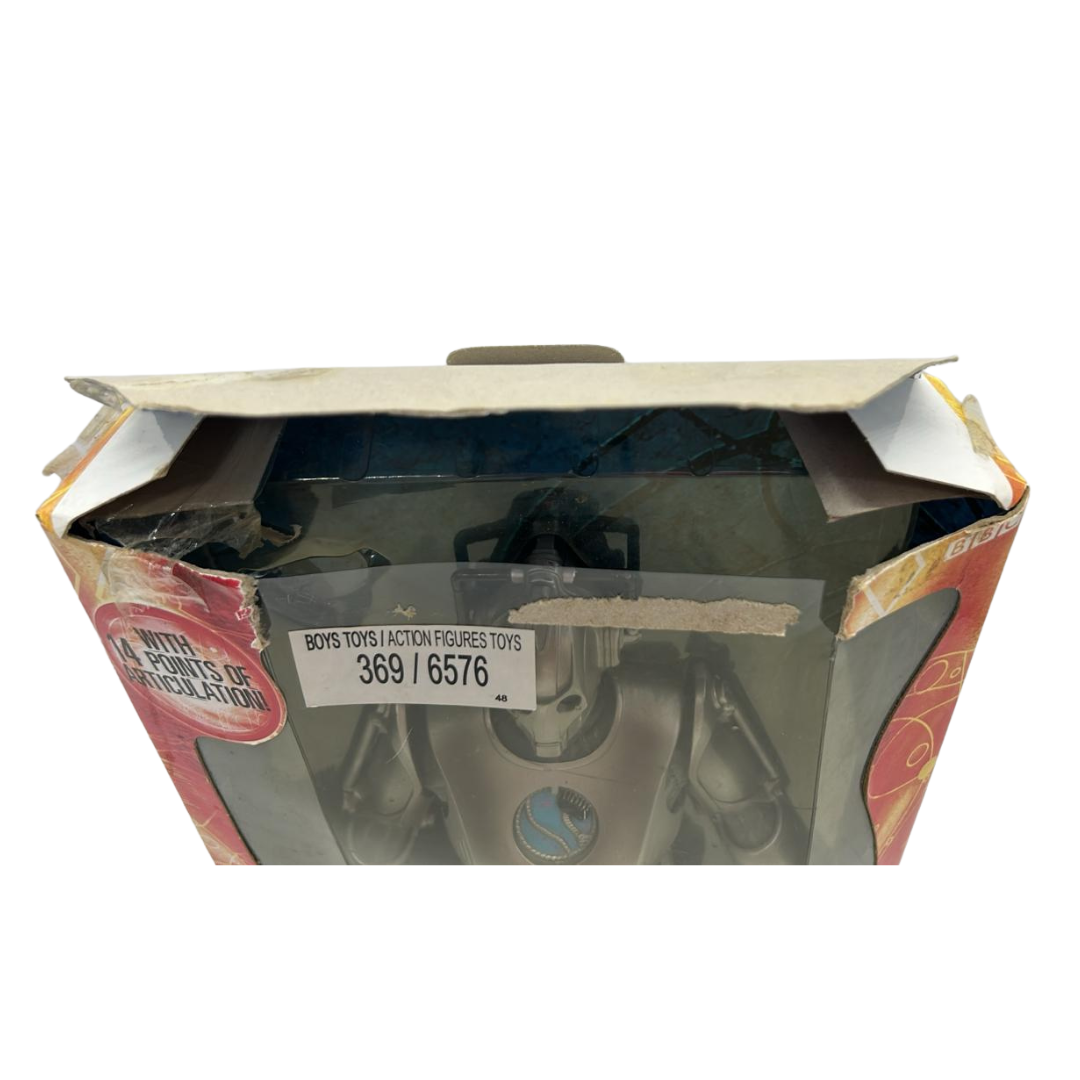 Doctor Who Cyber Leader figure in opened box 443