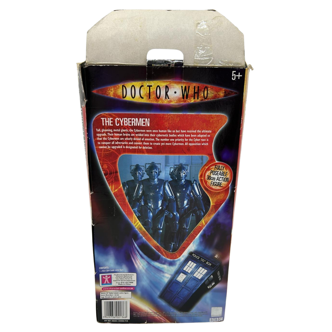 Doctor Who Cyber Leader figure in opened box 443