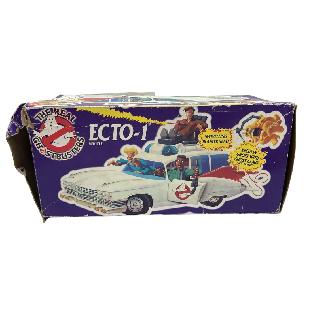 Ghostbusters Ecto-1 vehicle complete very white & box Ecto 1 car vintage toy 264