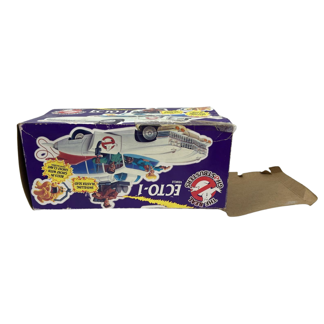 Ghostbusters Ecto-1 vehicle complete very white & box Ecto 1 car vintage toy 264