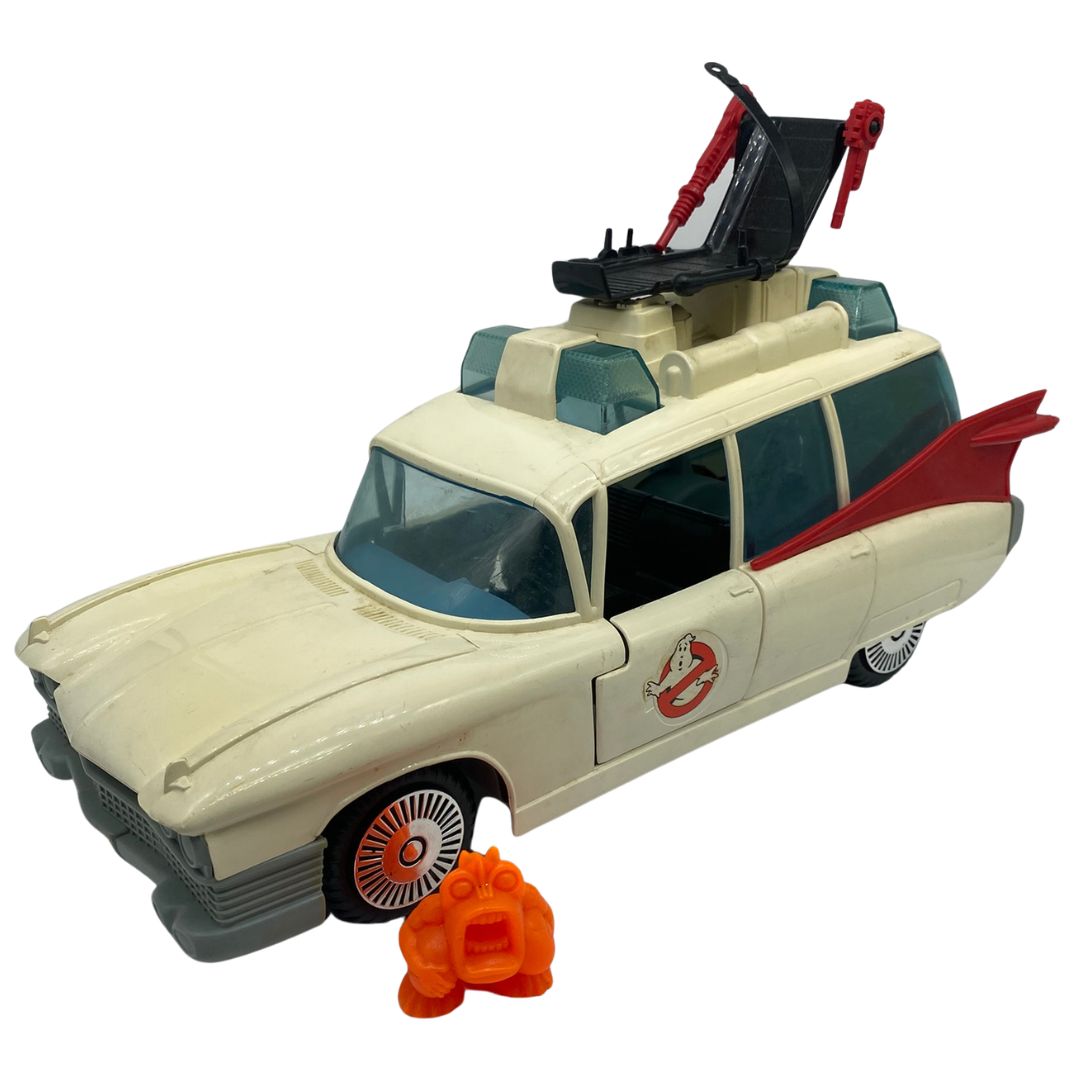 The Real Ghostbusters Ecto 1 complete car with ghost & working action 354