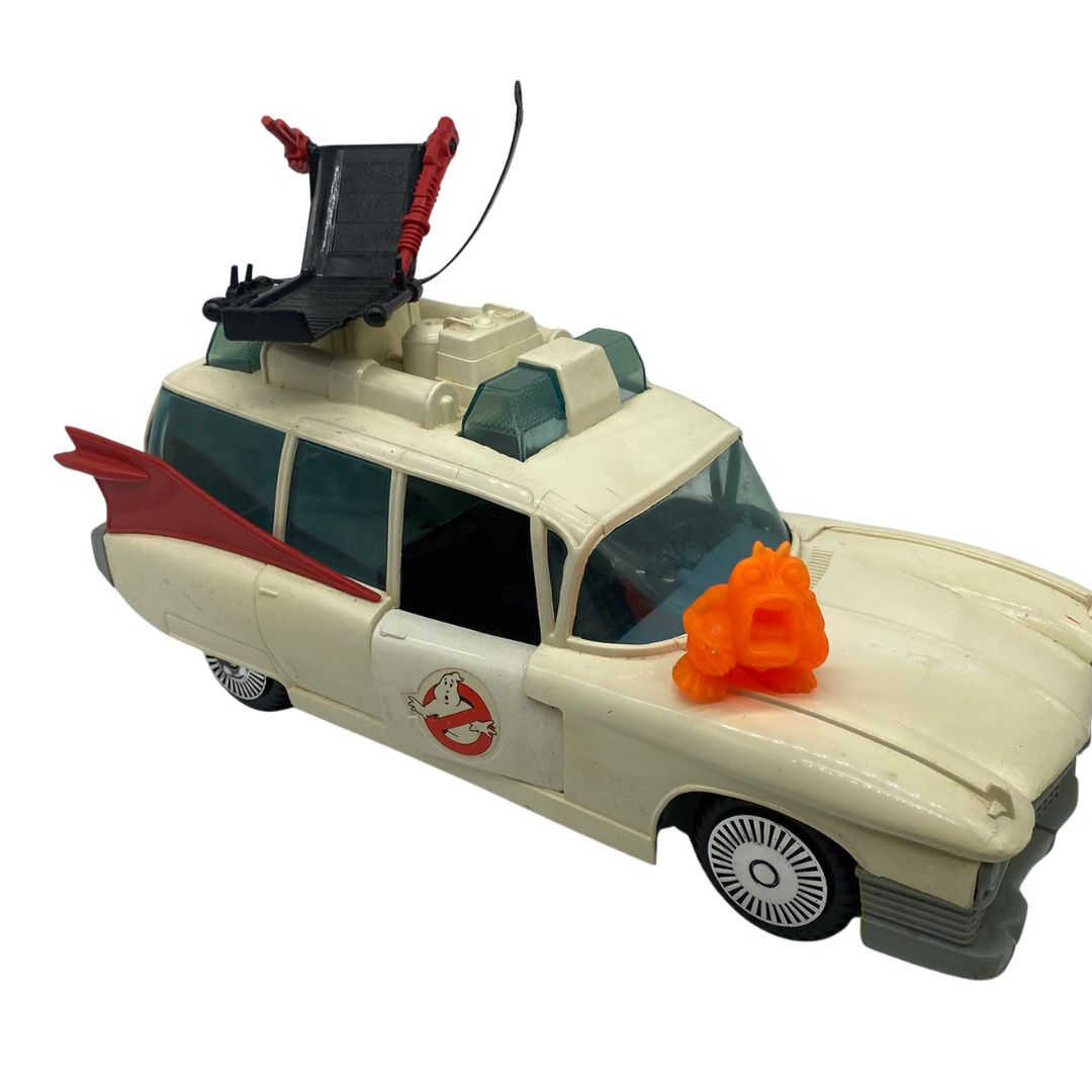 The Real Ghostbusters Ecto 1 complete car with ghost & working action 326