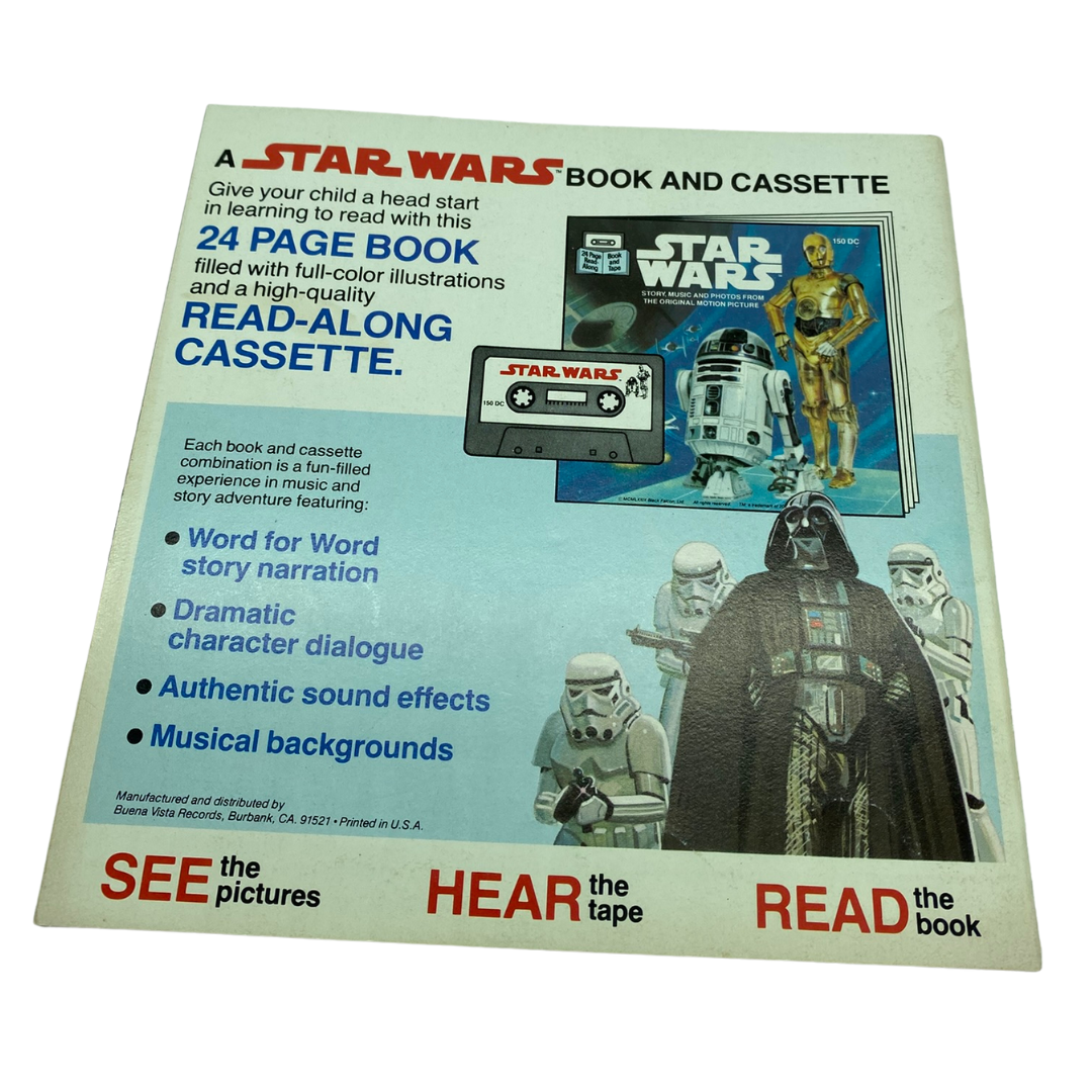 Star Wars Return Of The Jedi read along tape book