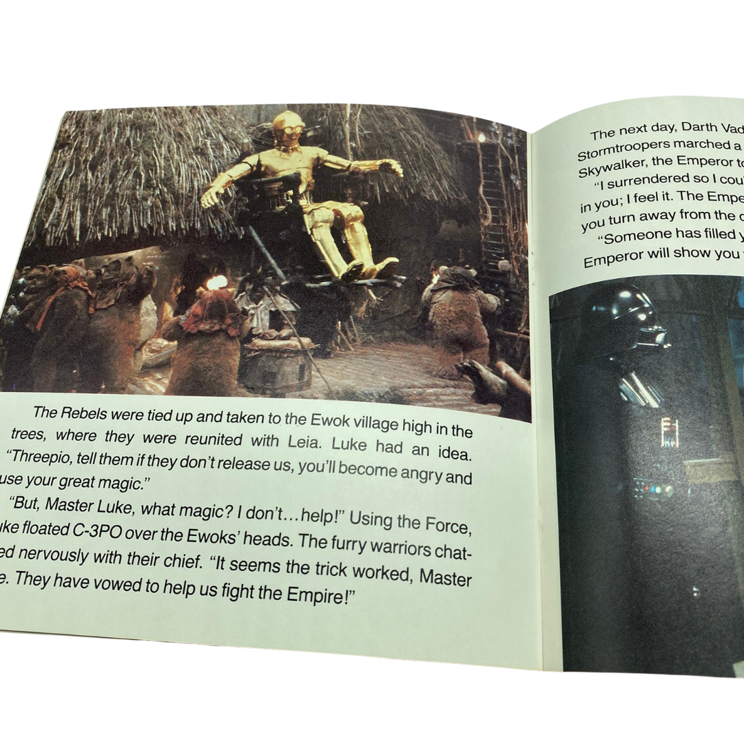 Star Wars Return Of The Jedi read along tape book