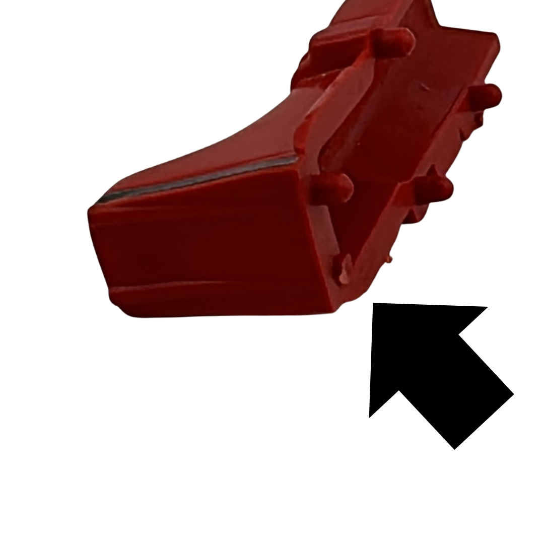 Action Force Palitoy Red Shadows Escape Armour right leg part front 141