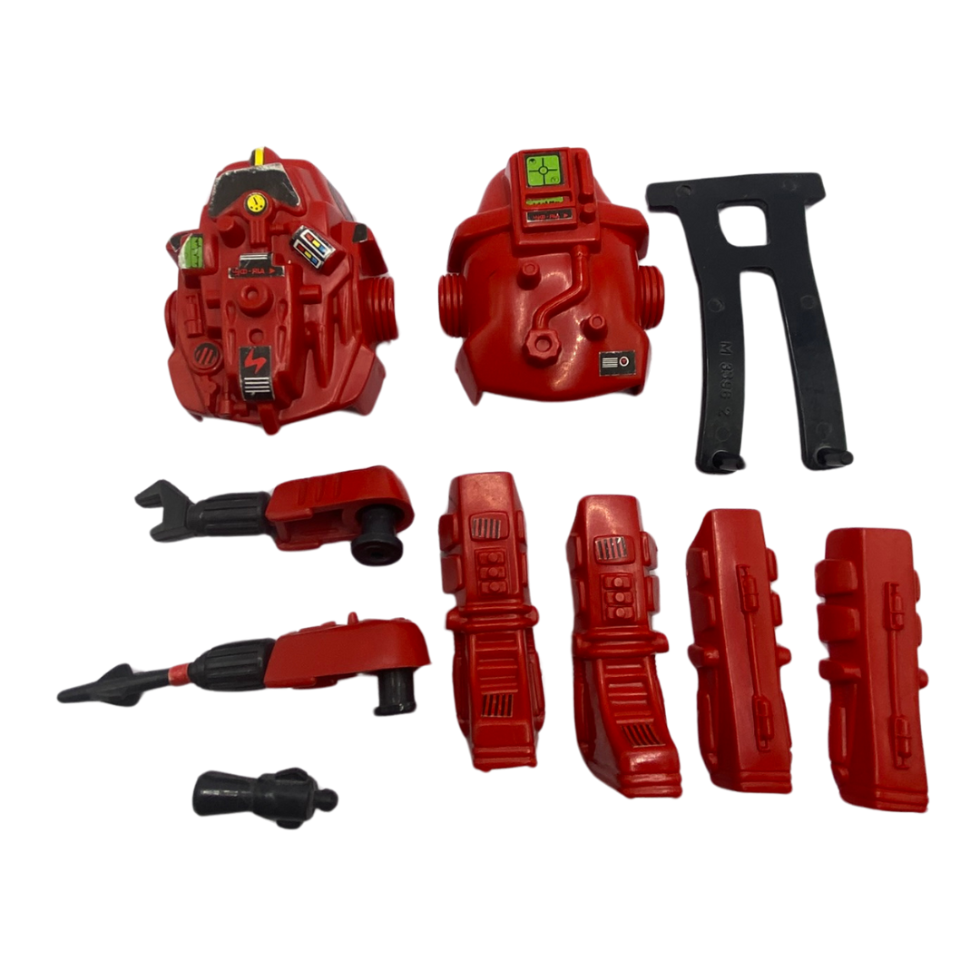 Action Force Red Shadows Escape Armour near complete by Palitoy 221A