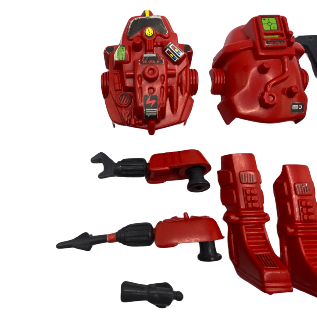 Action Force Red Shadows Escape Armour near complete by Palitoy 221A