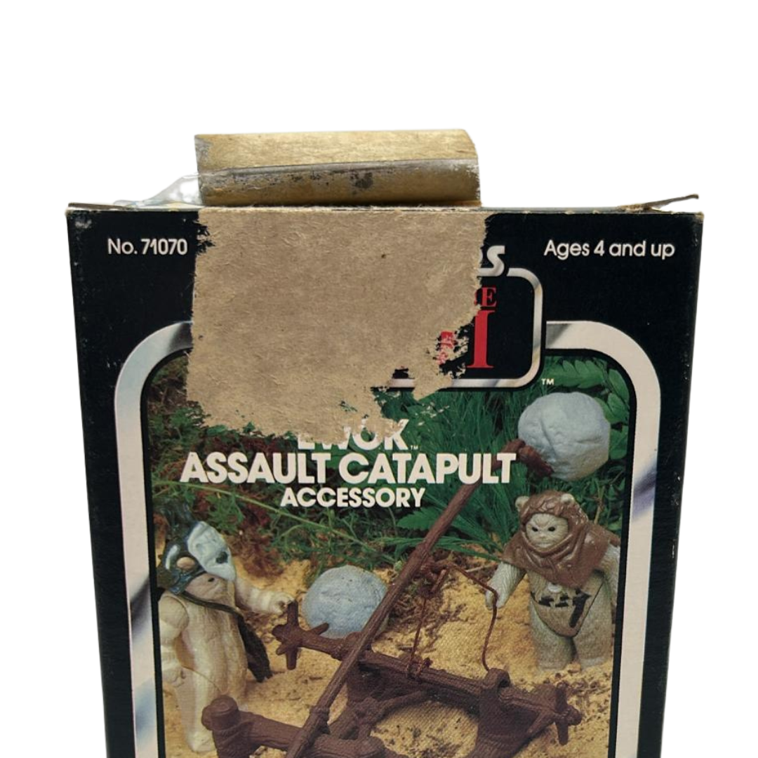 Vintage Star Wars Ewok Assault Catapult complete box & inserts slight damage 266