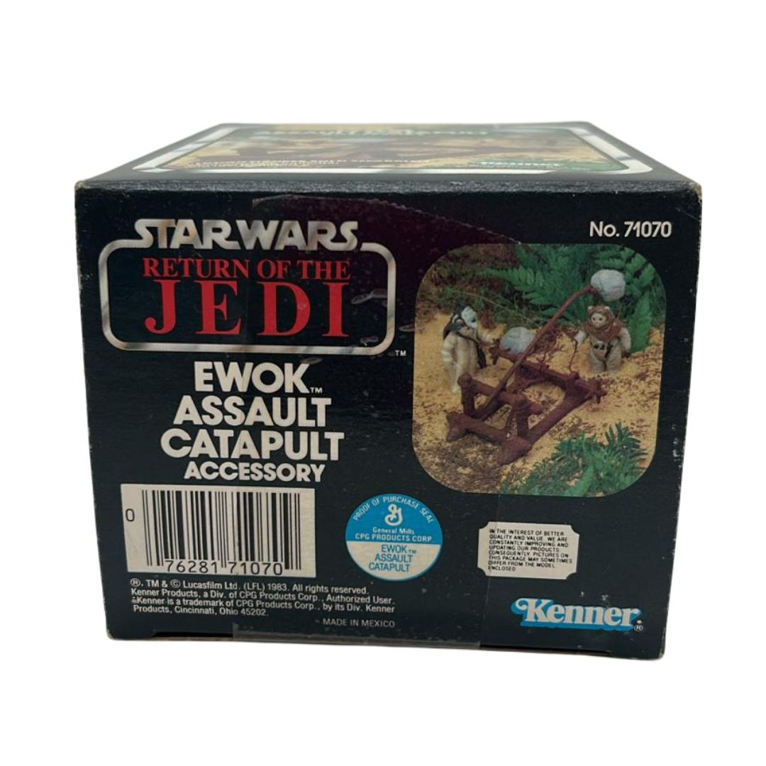 Vintage Star Wars Ewok Assault Catapult complete box & inserts slight damage 266