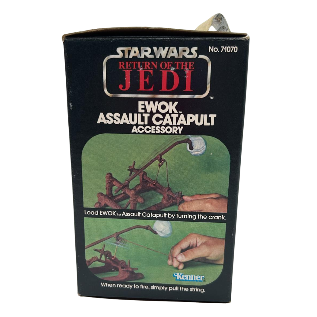 Vintage Star Wars Ewok Assault Catapult complete box & inserts slight damage 266