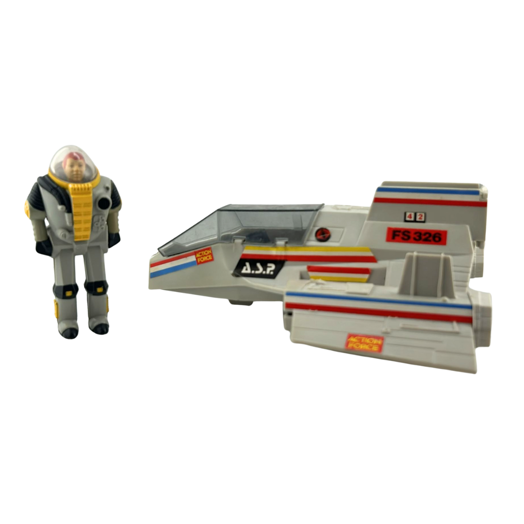 Action Force Flying Submarine with box and insert by Palitoy GI Joe