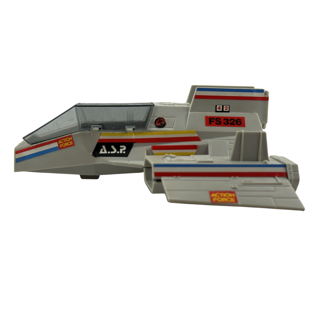 Action Force Flying Submarine with box and insert by Palitoy GI Joe