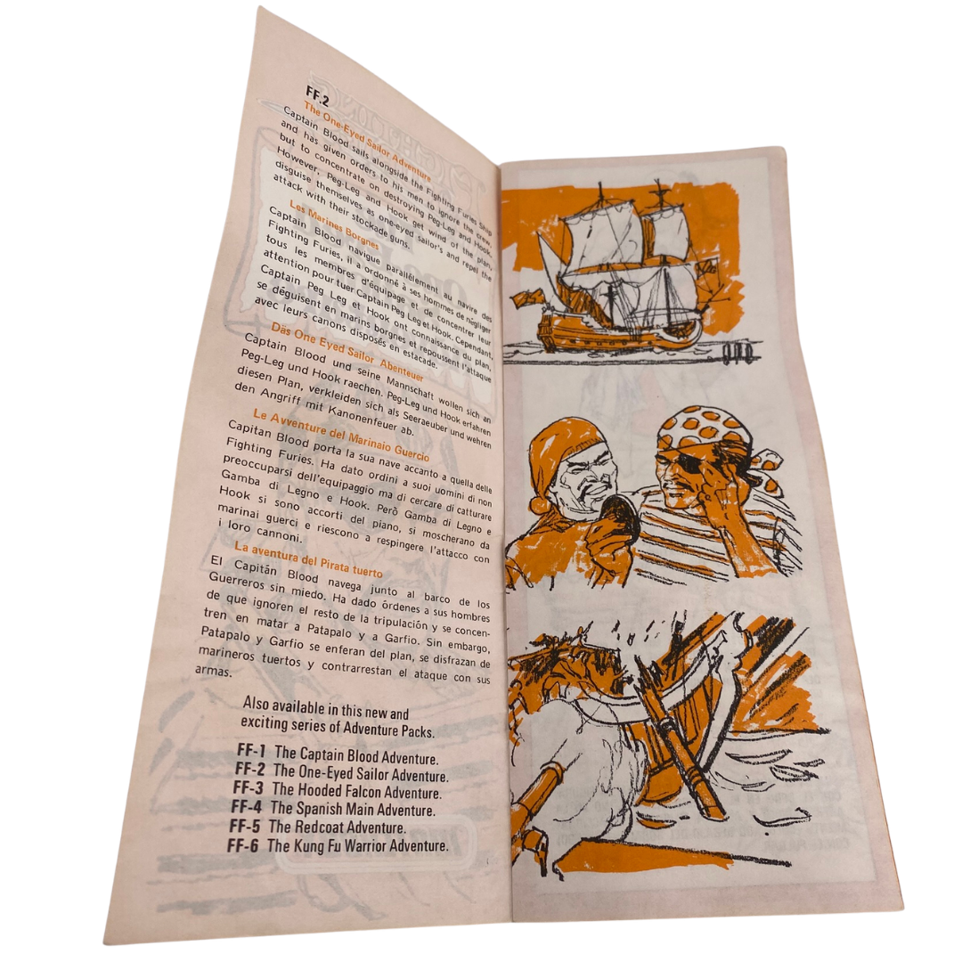 Fighting Furies by Matchbox Play Action Instruction Leaflet 367