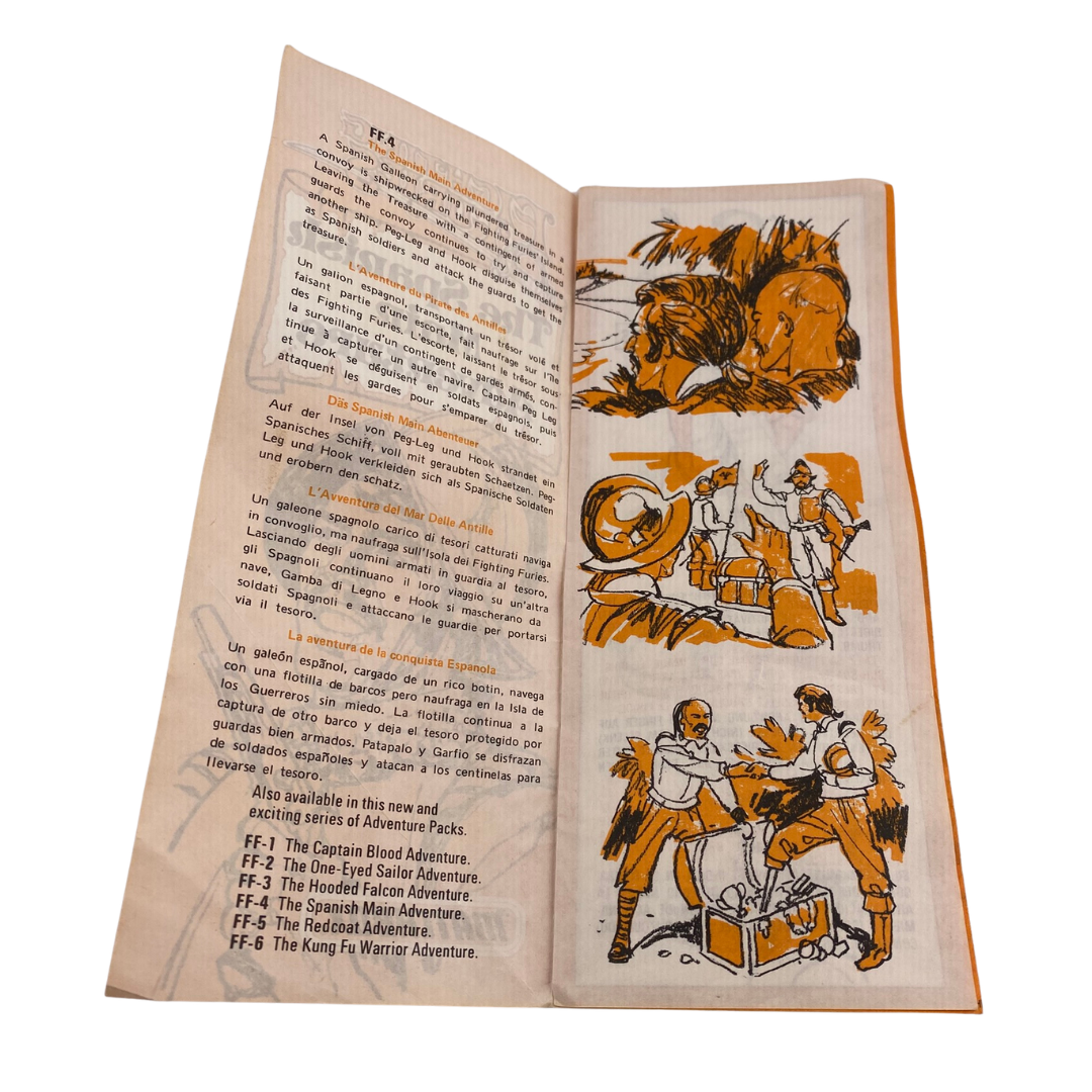 Fighting Furies by Matchbox The Spanish Main Adventure booklet 367