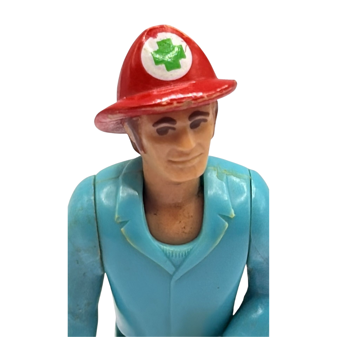 Fisher Price Adventure People Paramedic figure fireman, fire fighter 833