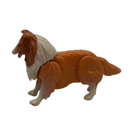 Fisher Price Adventure People collie / Lassie dog figure from 1974 391