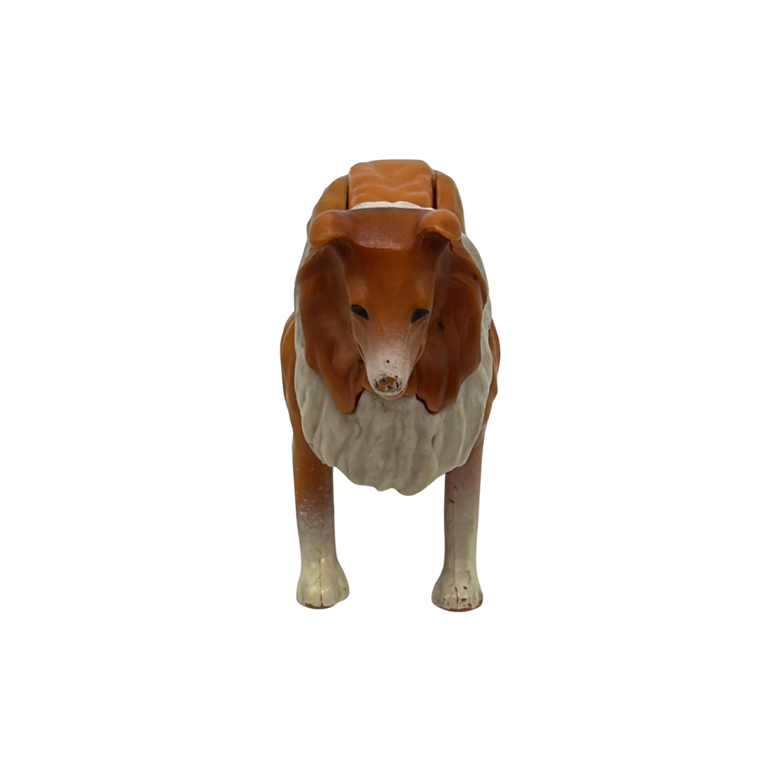 Fisher Price Adventure People collie / Lassie dog figure from 1974 391