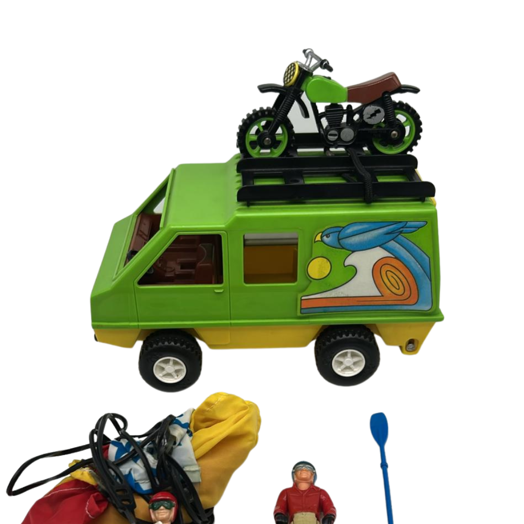 Fisher Price Adventure People set 308 Daredevil Sports Van not complete 402