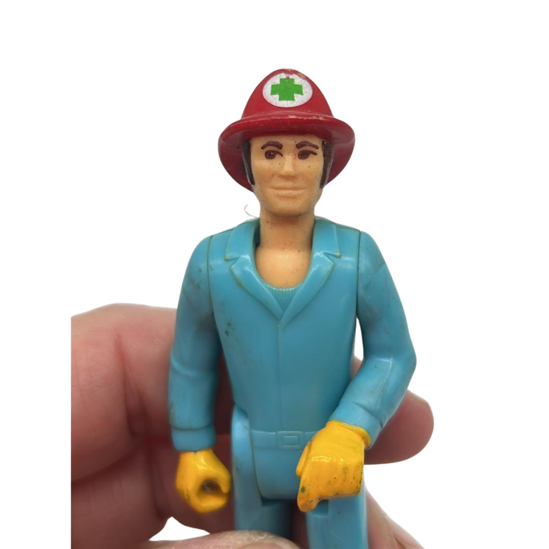 Fisher Price Adventure People Paramedic figure fireman, fire fighter 833