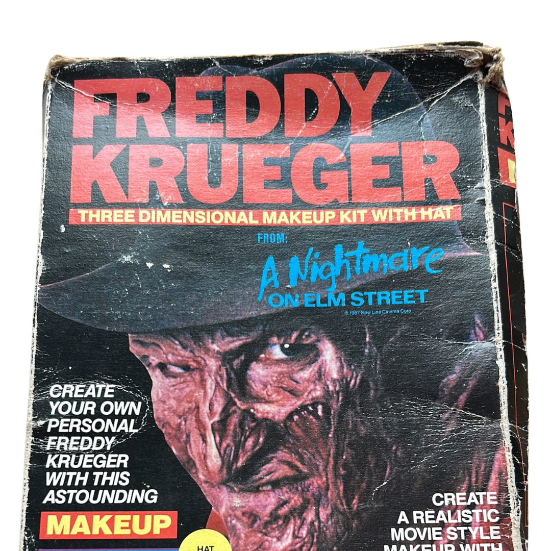 Freddy Krueger Nightmare On Elm Street original sealed makeup kit from 1988
