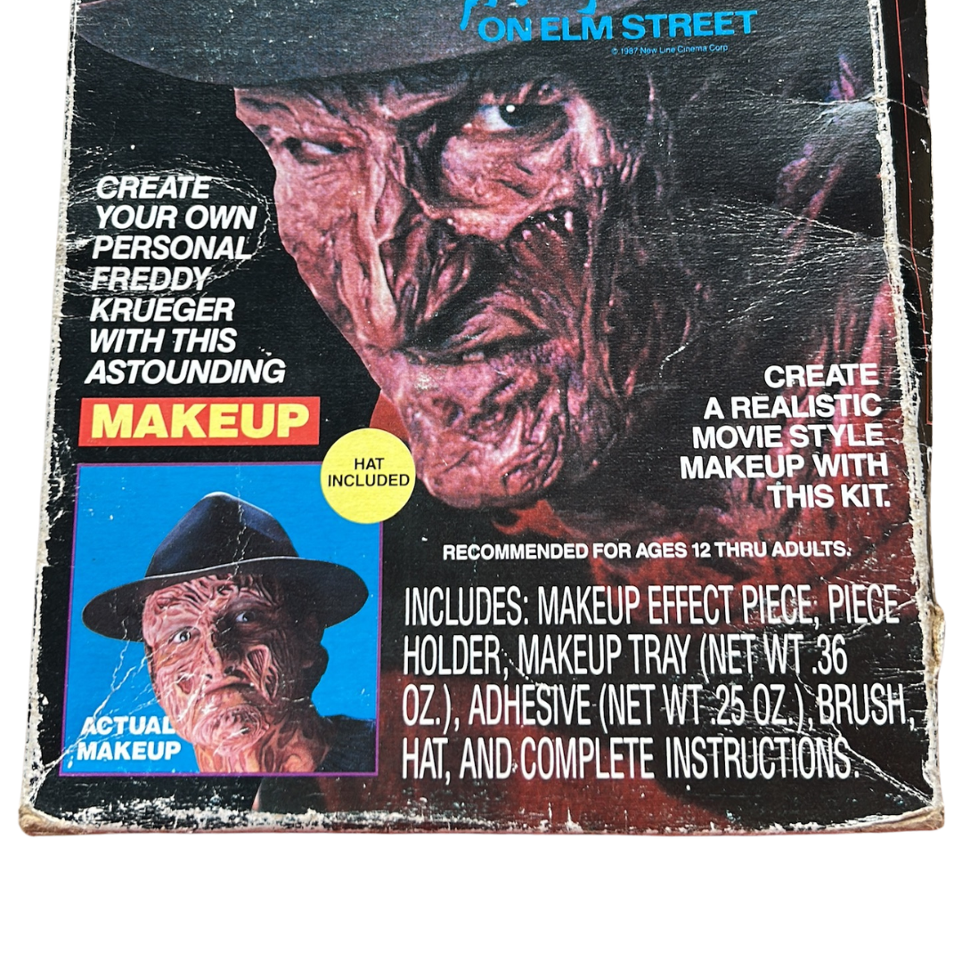 Freddy Krueger Nightmare On Elm Street original sealed makeup kit from 1988