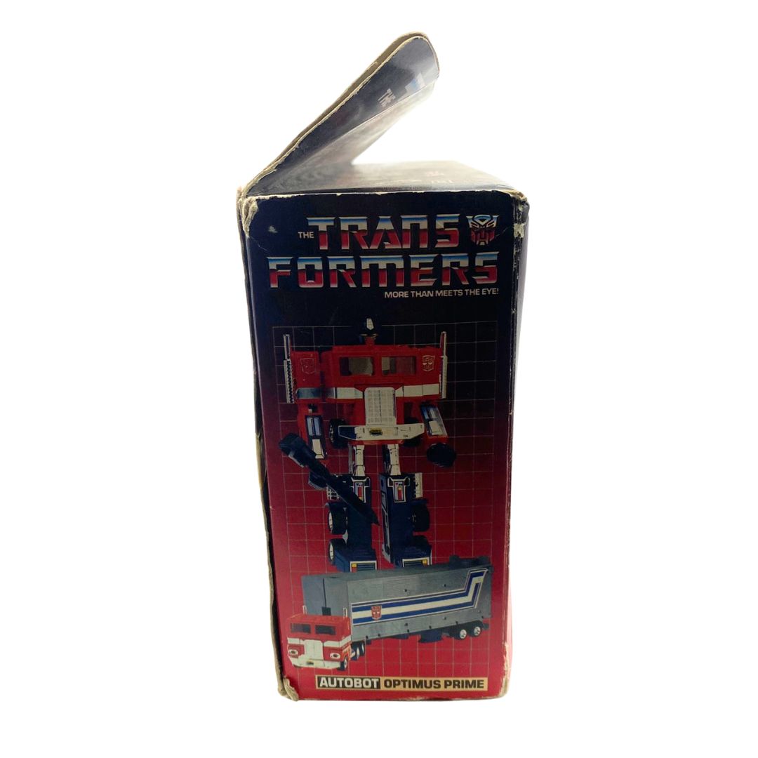 Transformers G1 Optimus Prime boxed near complete with inserts 415