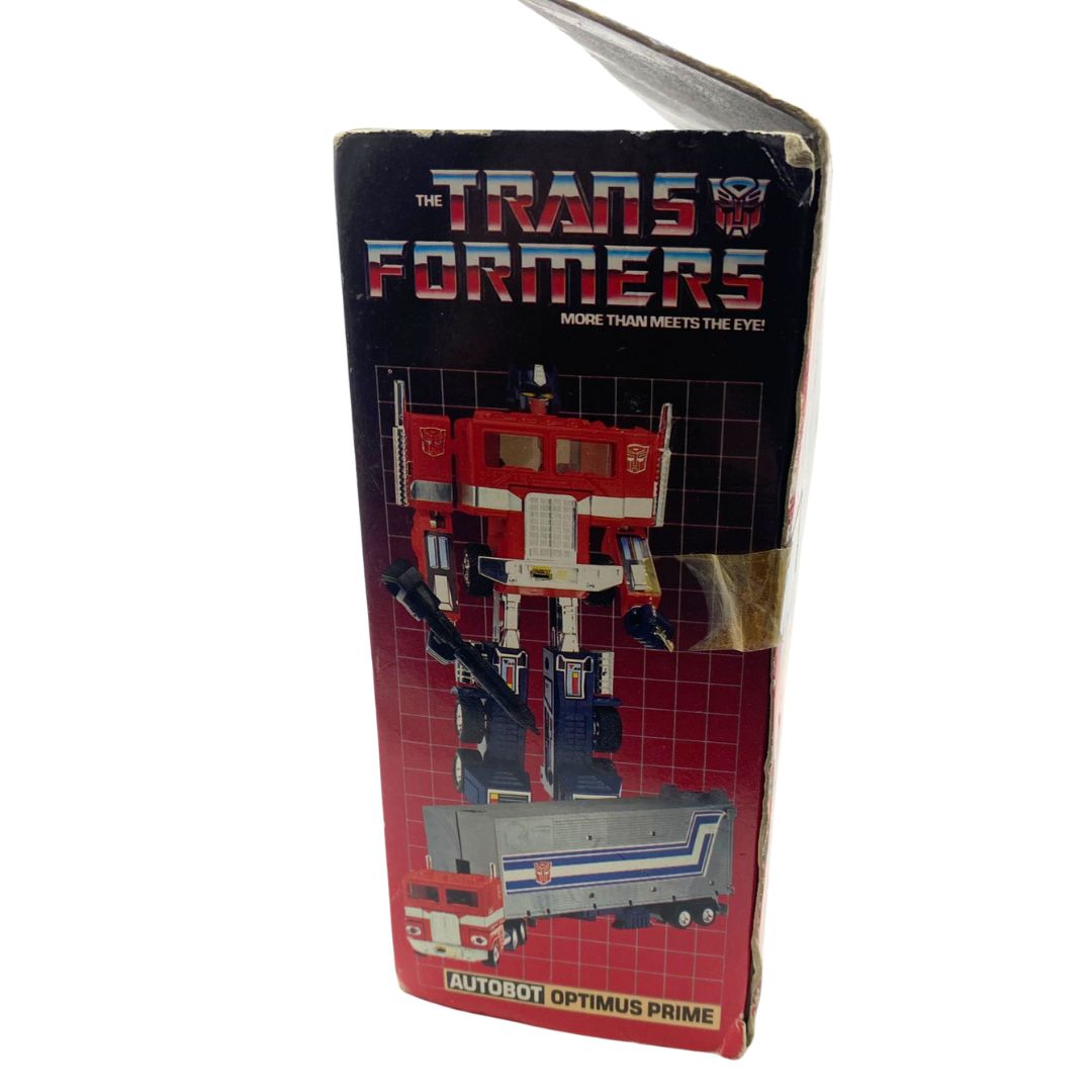 Transformers G1 Optimus Prime boxed near complete with inserts 415