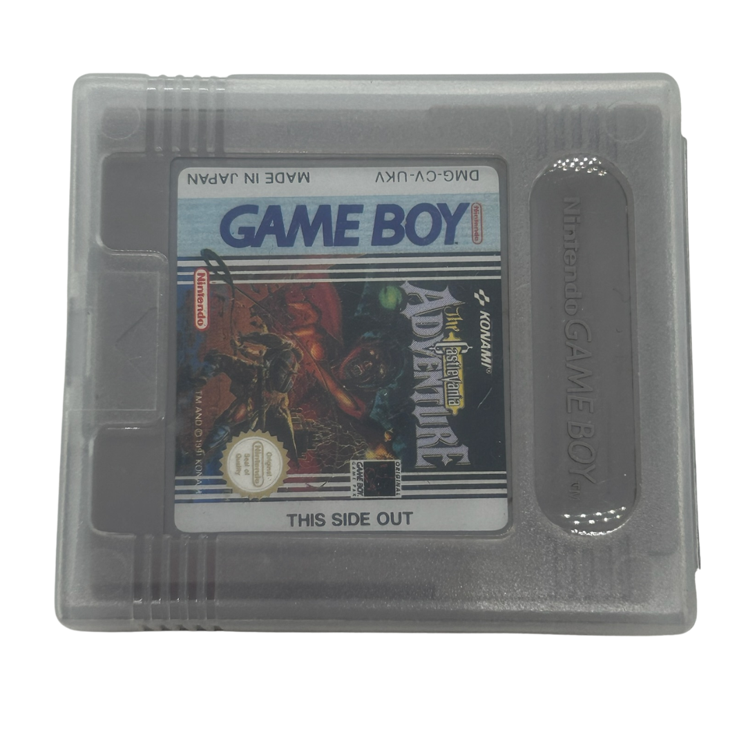 Nintendo Gameboy The Castlevania Adventure game and plastic protective case 62