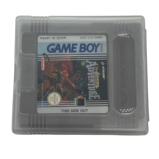 Nintendo Gameboy The Castlevania Adventure game and plastic protective case 62