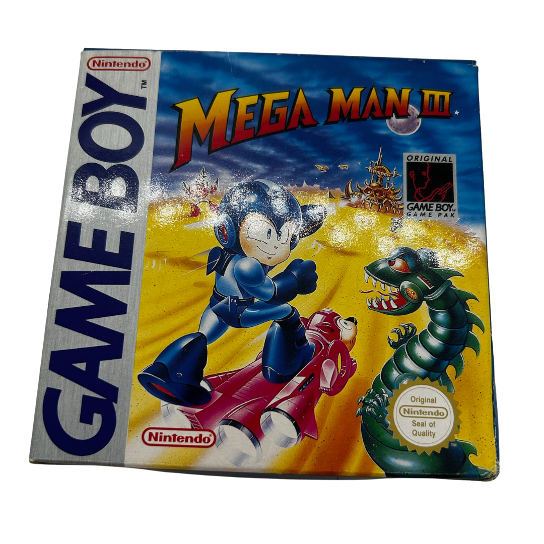 Nintendo Gameboy Mega Man 3 with box and inserts 294