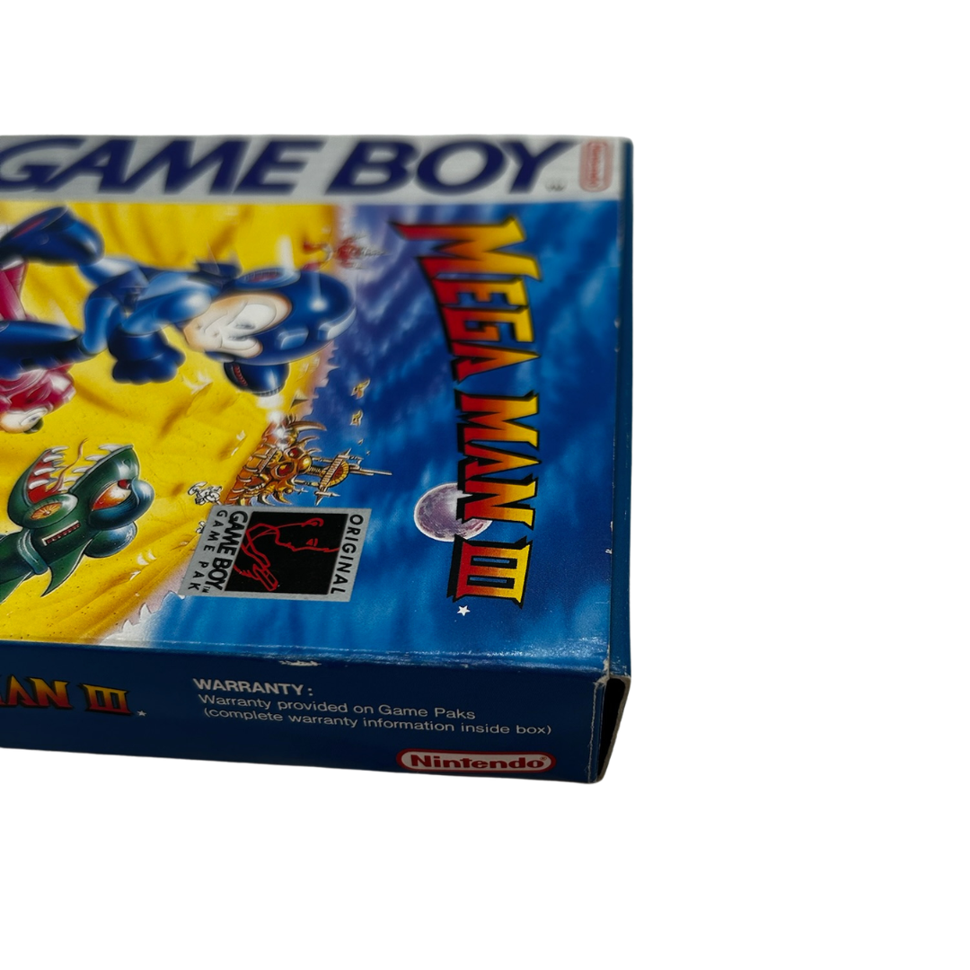 Nintendo Gameboy Mega Man 3 with box and inserts 294