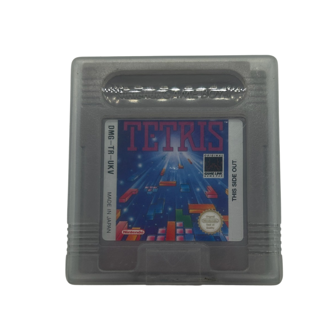 Nintendo Gameboy Tetris game and plastic protective case 538