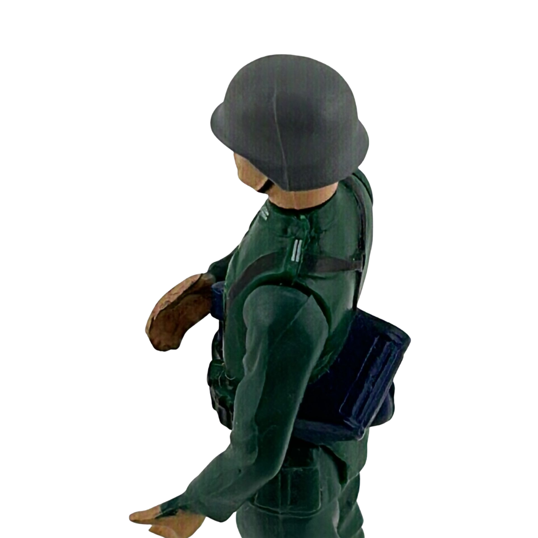 Action Force German Stormtrooper toy figure with rifle by Palitoy 81