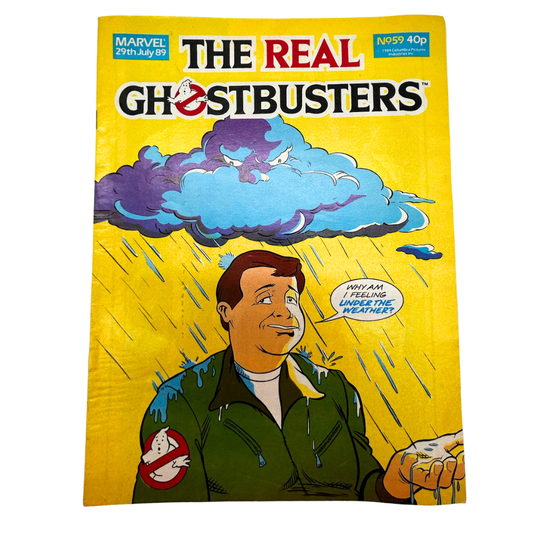 The Real Ghostbusters comic NO59 29th July 1989 #59