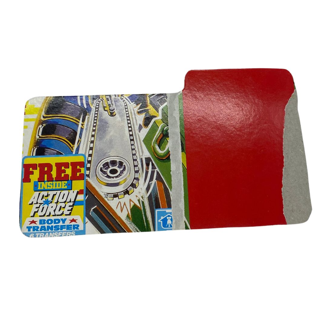 GI Joe, Action Force Buzzer filecard Dreadnok 645