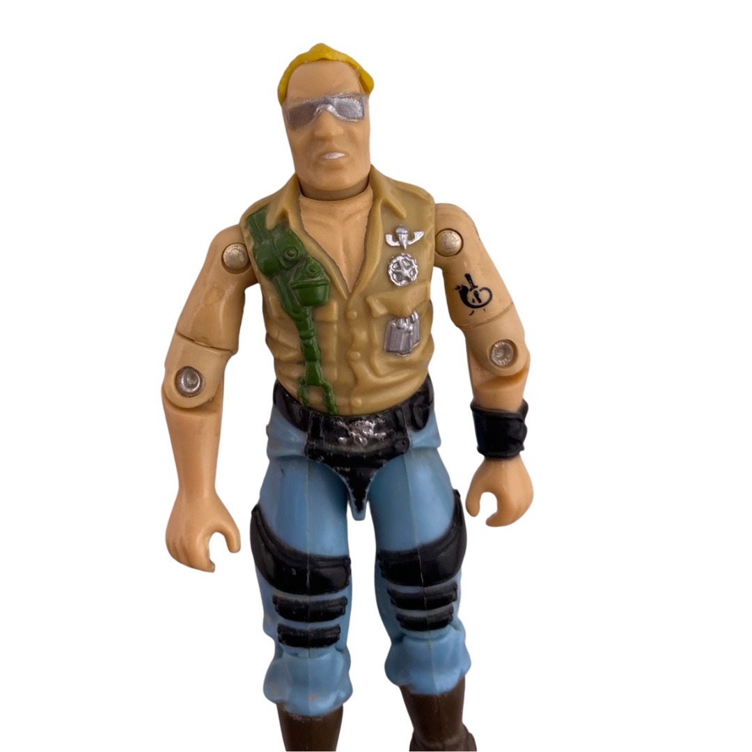 GI Joe, Action Force Buzzer figure complete Dreadnok 917