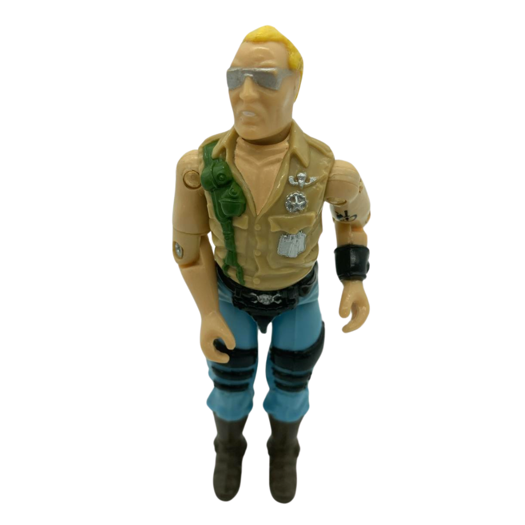 GI Joe Action Force Buzzer figure near complete good condition 392