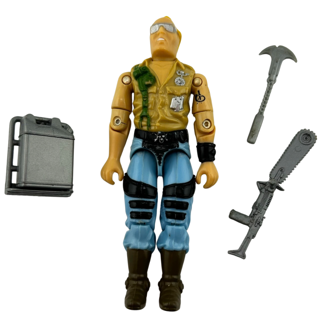 GI Joe, Action Force Buzzer figure complete Dreadnok 235
