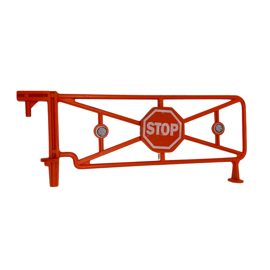 Action Force / Gi Joe Vintage Check Point Alpha stop sign, barrier part