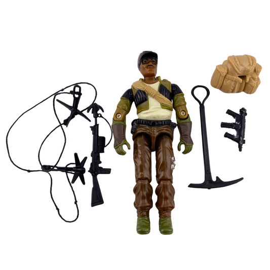 GI Joe, Action Force Alpine figure complete with both grapple hooks 100