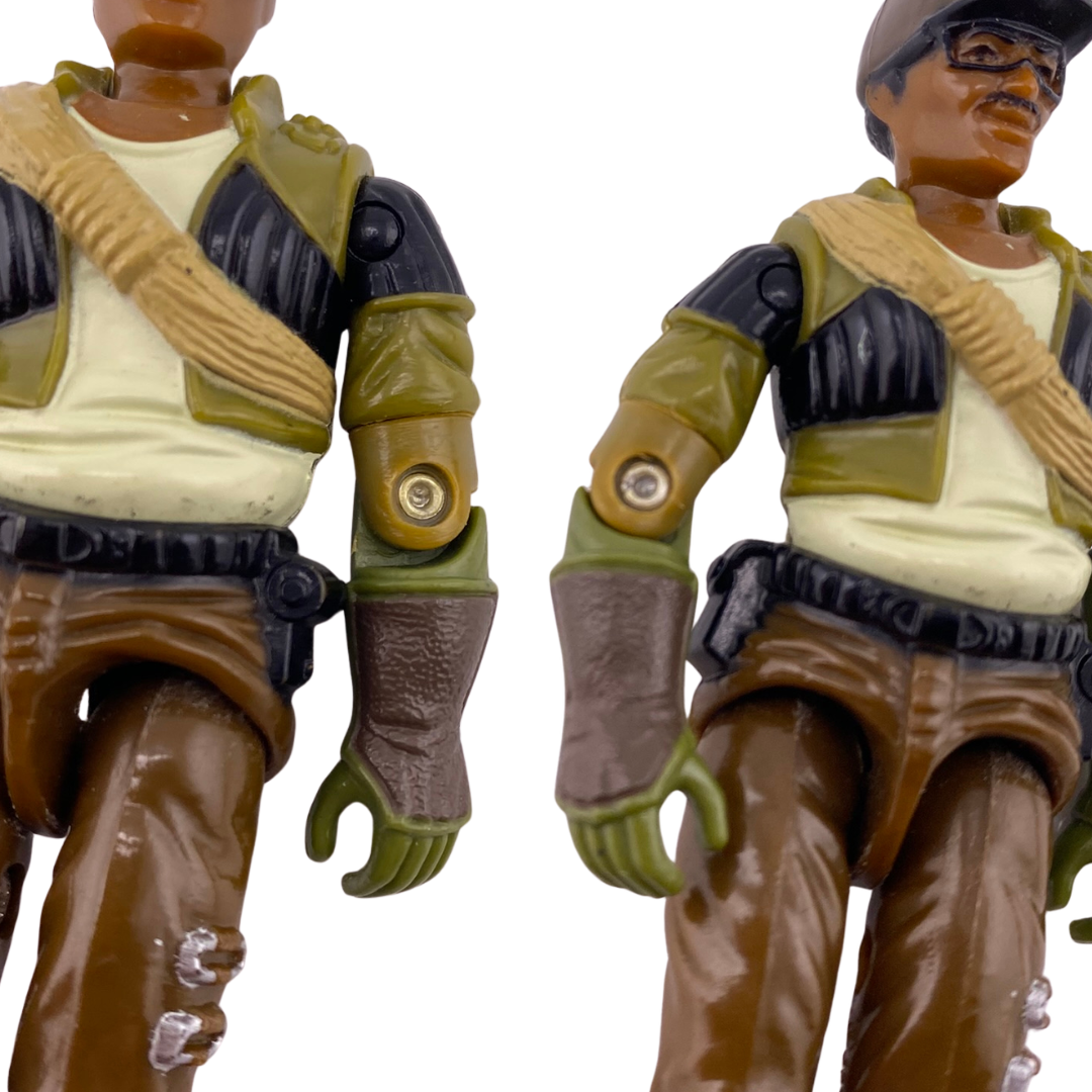 GI Joe, Action Force Alpine figure complete with both grapple hooks 100