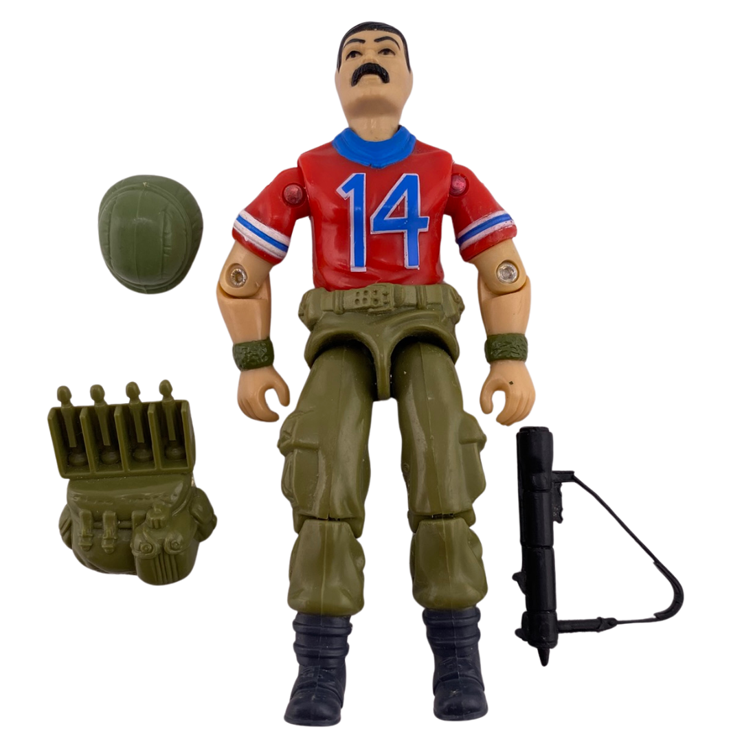 GI Joe, Action Force Bazooka figure complete 334
