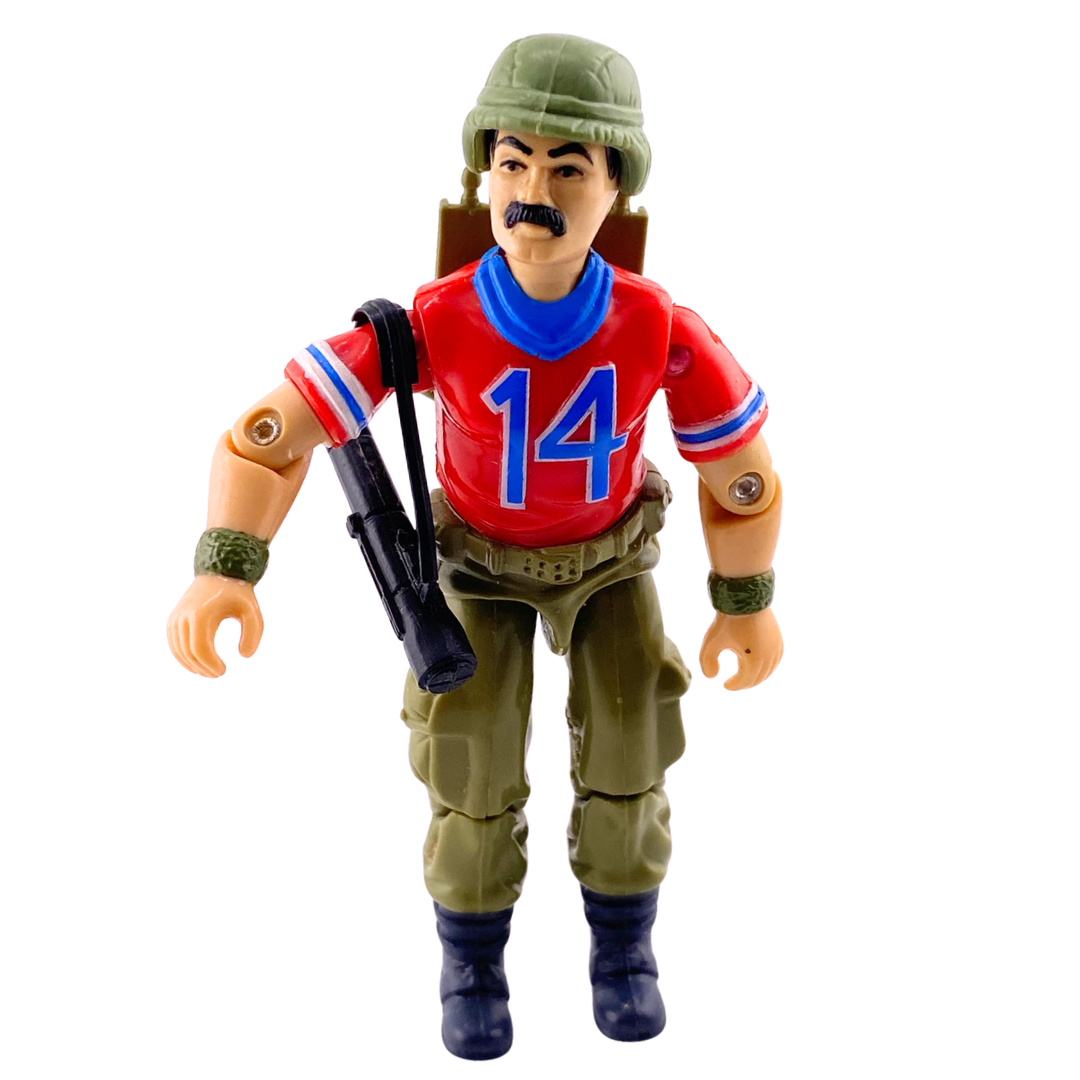 GI Joe, Action Force Bazooka figure complete 334