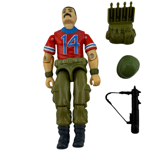 GI Joe, Action Force Bazooka figure complete 219